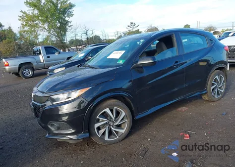 2019 Honda Hr-V Sport z USA, uszkodzony, nr VIN 3CZRU6H11KG703157